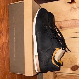 OluKai Black and Tan Men's Sneakers